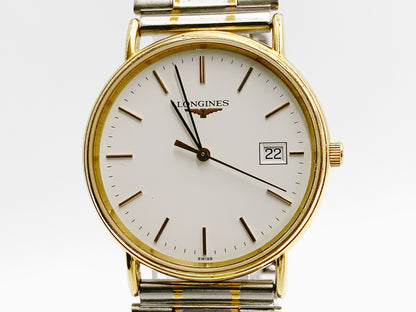 Longines L4.636.2 Quartz — white dial