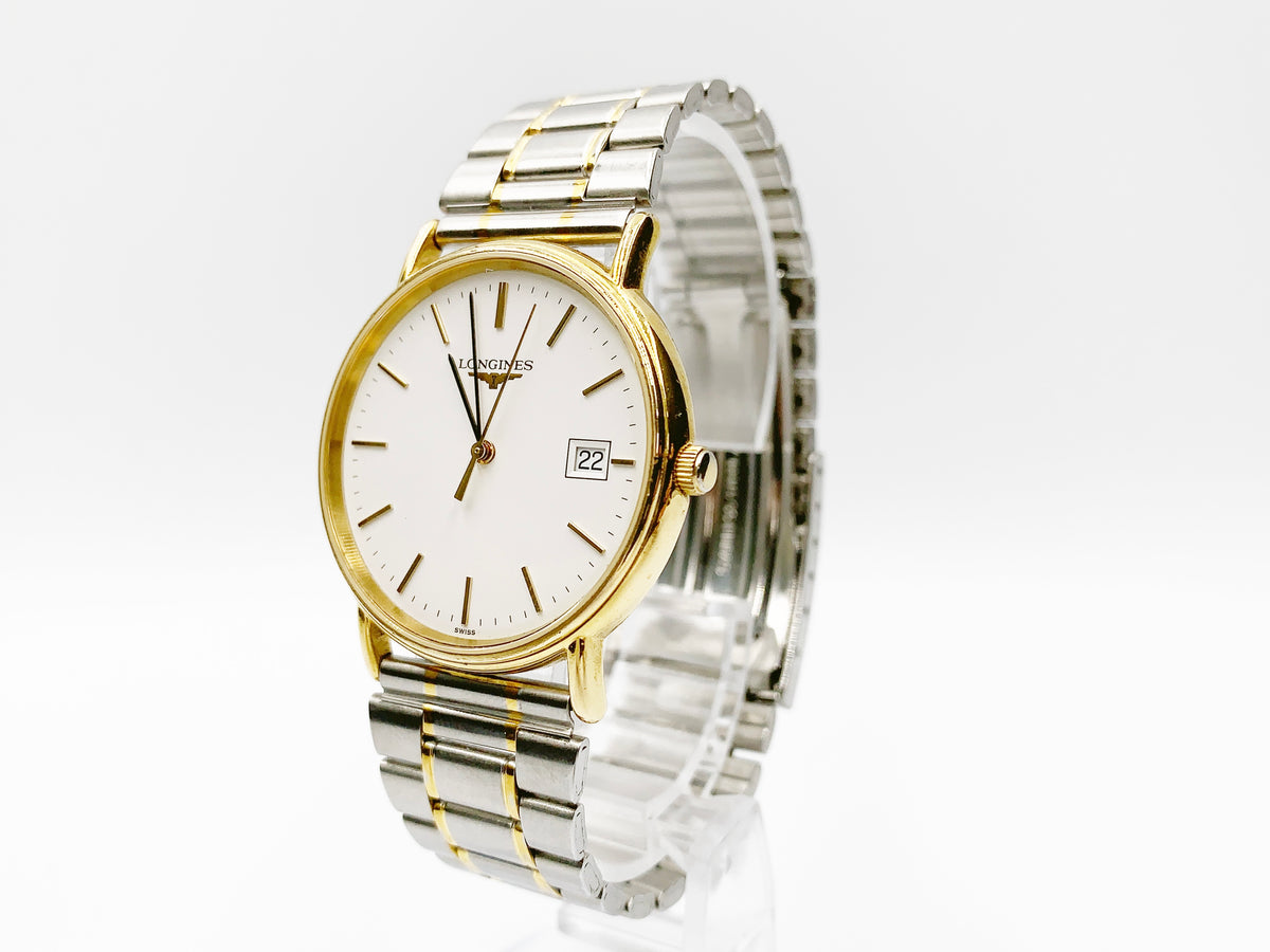 Longines L4.636.2 Quartz — white dial