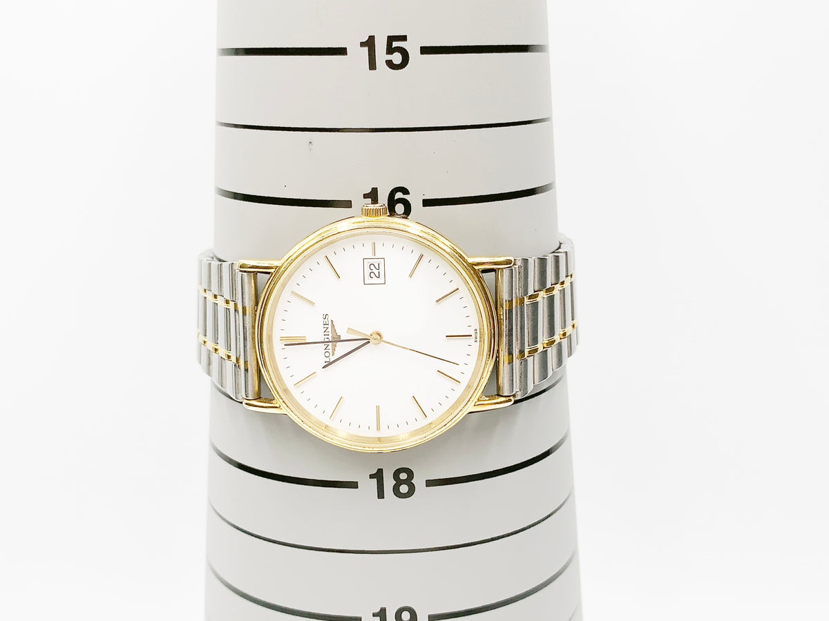 Longines L4.636.2 Quartz — white dial