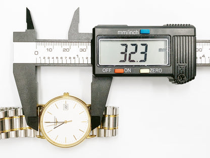 Longines L4.636.2 Quartz — white dial