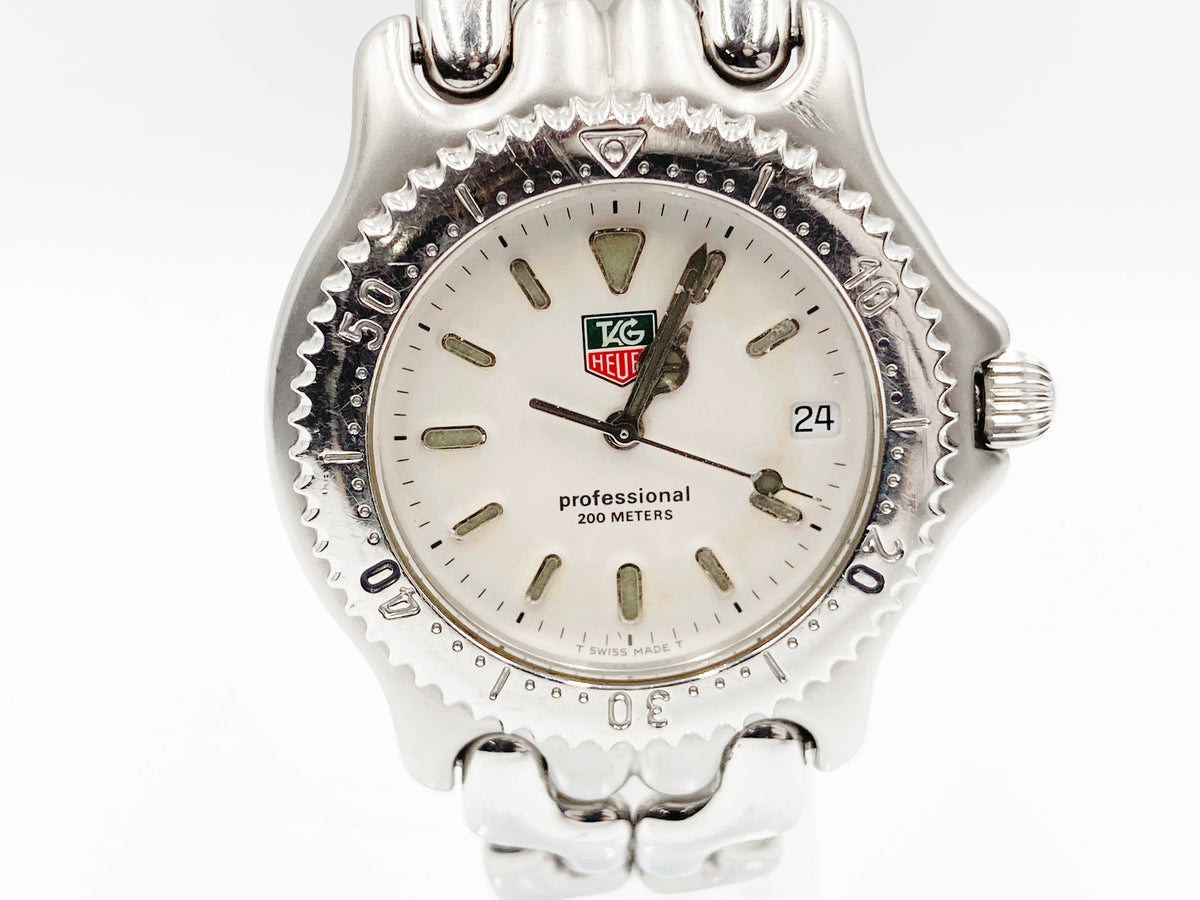 TAG Heuer Professional 200M S99.006K Quartz — white dial