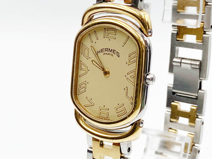 Hermes Rallye Quartz, ladies — champagne dial