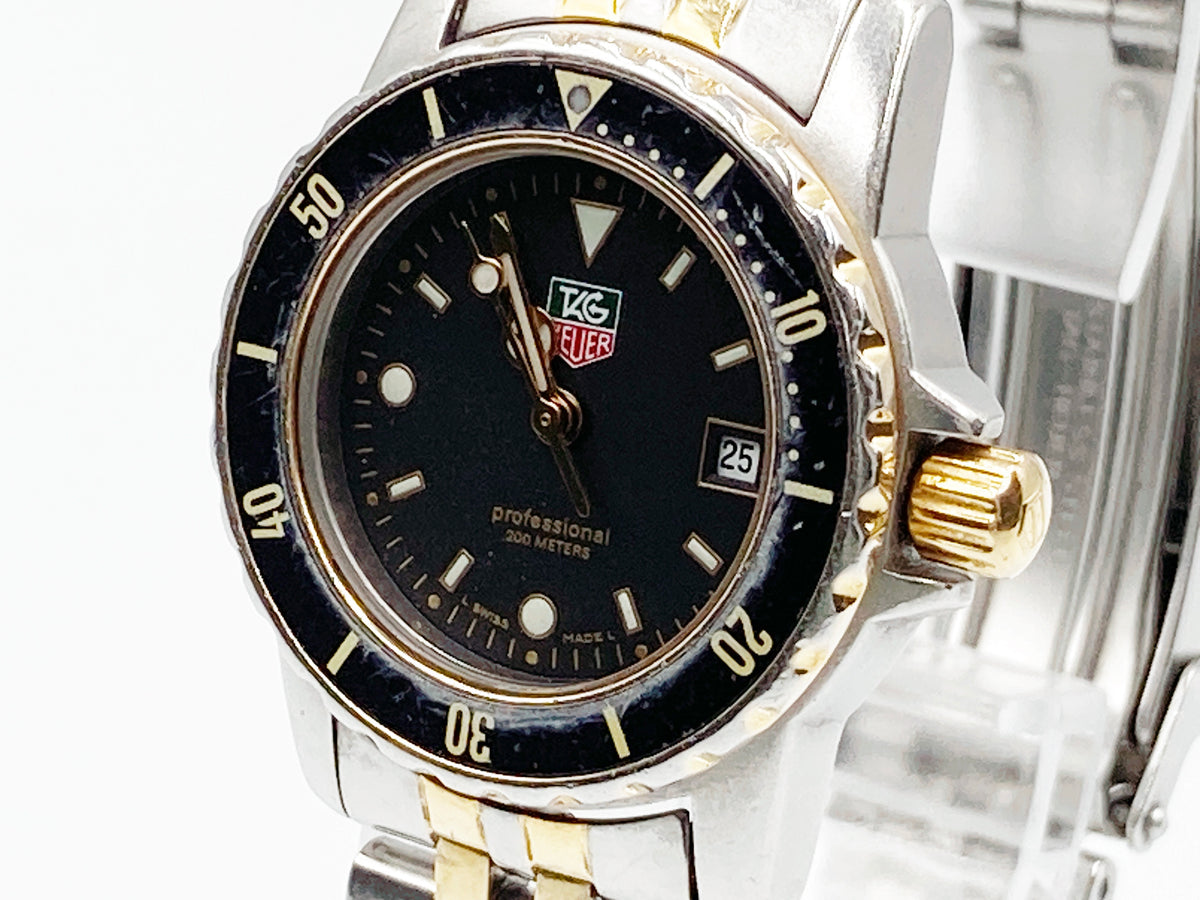 TAG Heuer Professional 200 Meters WD1420-G-20 Quartz, ladies — black dial