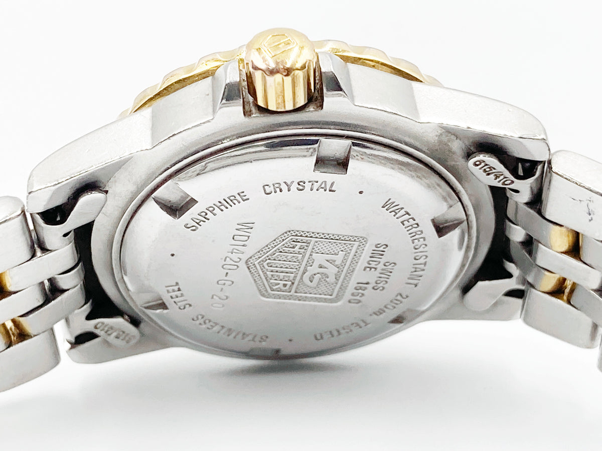 TAG Heuer Professional 200 Meters WD1420-G-20 Quartz, ladies — black dial