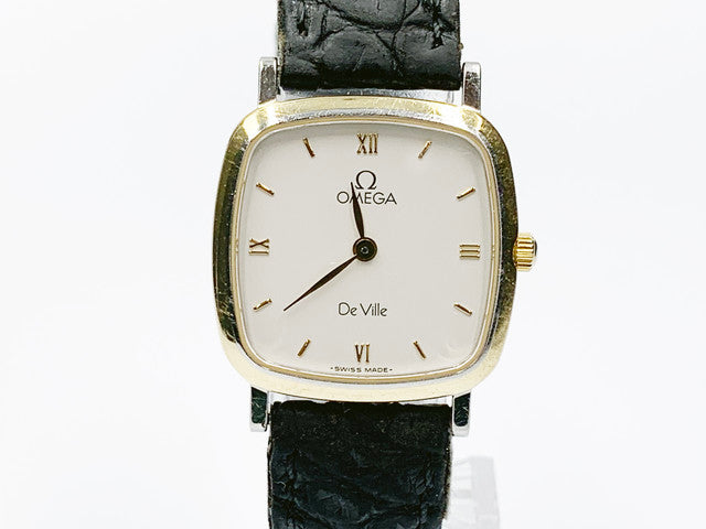 Omega De Ville Quartz, ladies — white dial