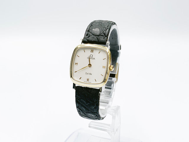 Omega De Ville Quartz, ladies — white dial