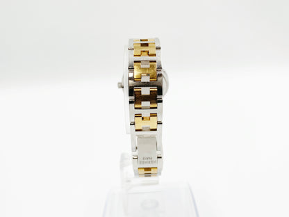 Hermes Clipper Quartz, ladies — white dial