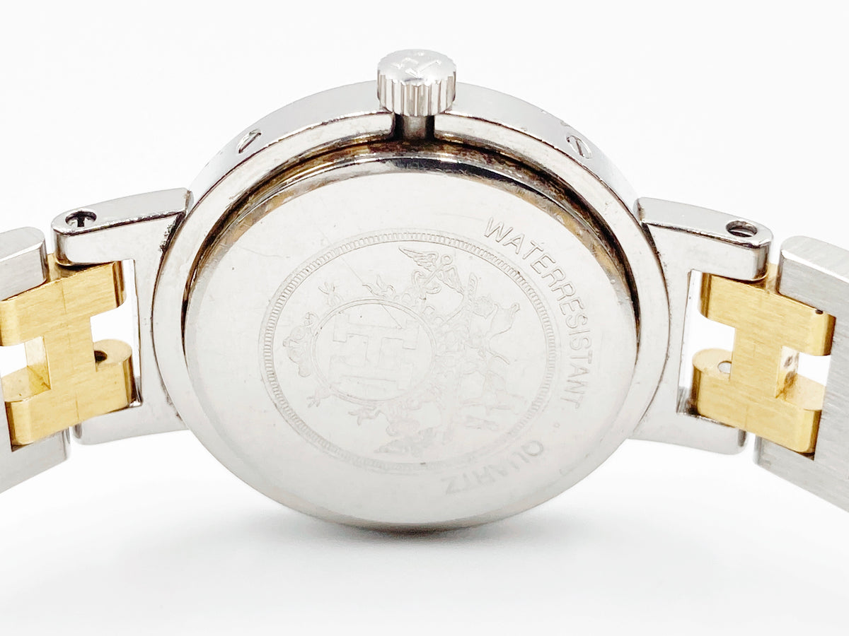 Hermes Clipper Quartz, ladies — white dial