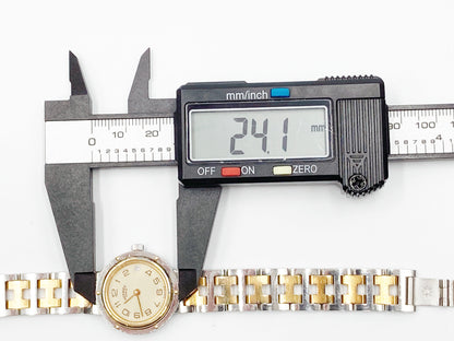 Hermes Clipper Quartz, ladies — white dial