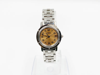 Hermes Clipper CL4.210 Quartz, ladies — champagne dial