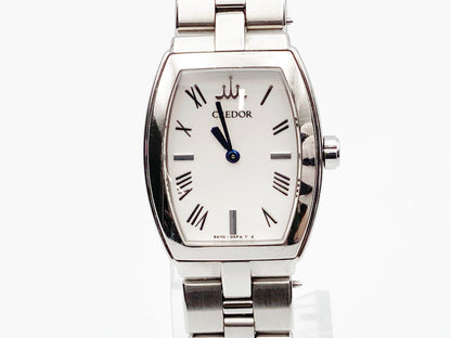 Seiko Credor 5A70-0AF0 Quartz, ladies — white dial