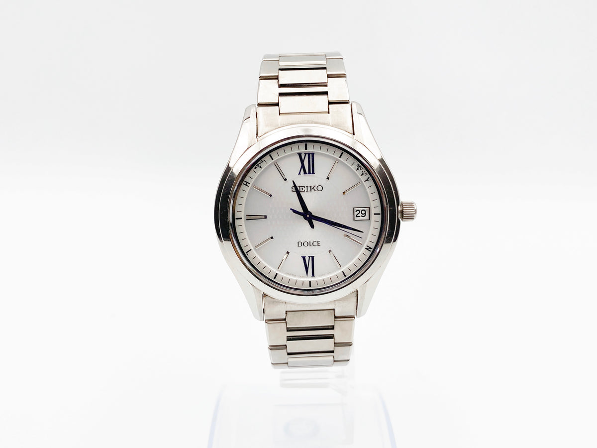 Seiko Dolce 7B24-0BM0 — silver dial