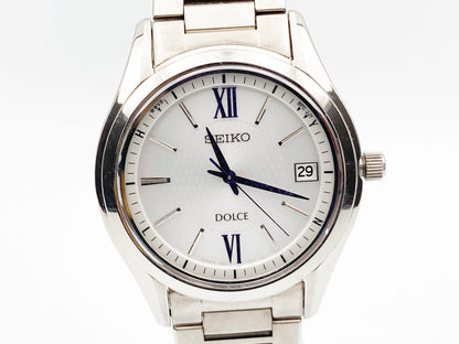 Seiko Dolce 7B24-0BM0 — silver dial