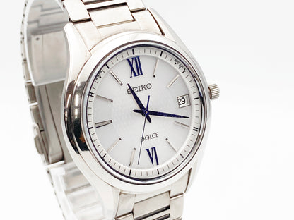 Seiko Dolce 7B24-0BM0 — silver dial