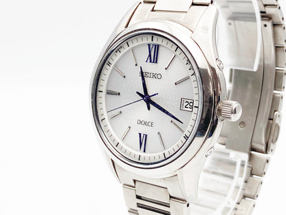 Seiko Dolce 7B24-0BM0 — silver dial