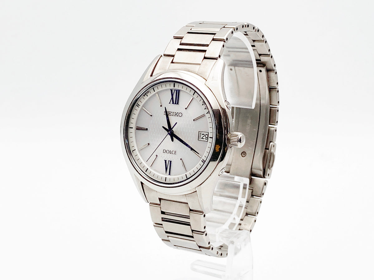 Seiko Dolce 7B24-0BM0 — silver dial