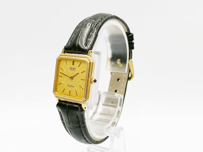 Seiko Exceline 8420-5410 Quartz, ladies — gold dial