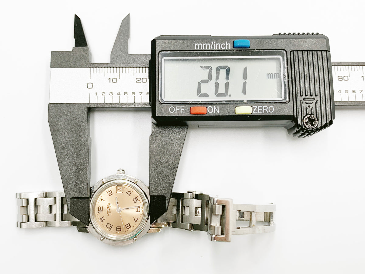 Hermes Clipper CL4.210 Quartz, ladies — champagne dial