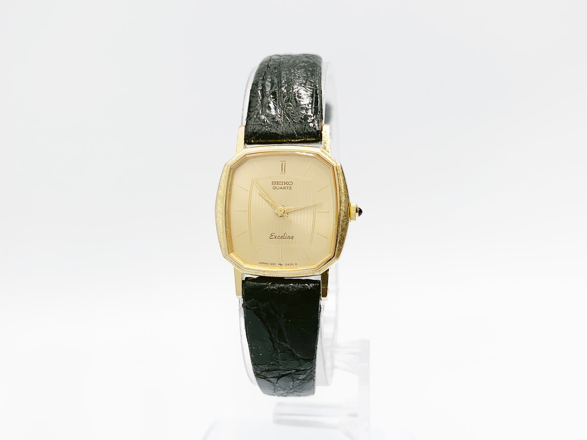 Seiko Exceline 1221-5240 Quartz, ladies — champagne dial