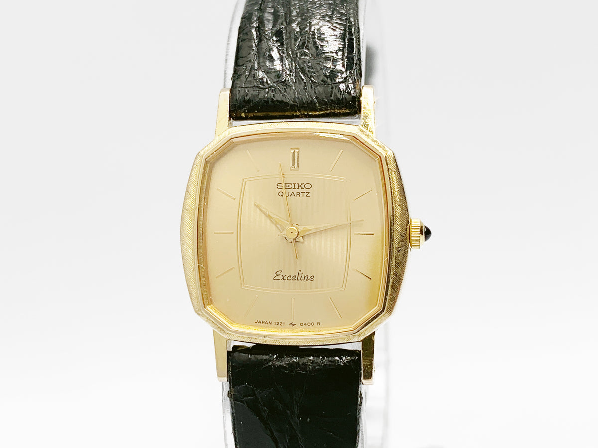 Seiko Exceline 1221-5240 Quartz, ladies — champagne dial