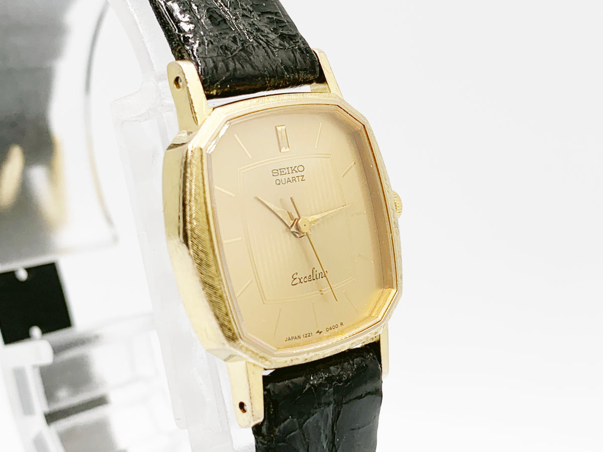 Seiko Exceline 1221-5240 Quartz, ladies — champagne dial