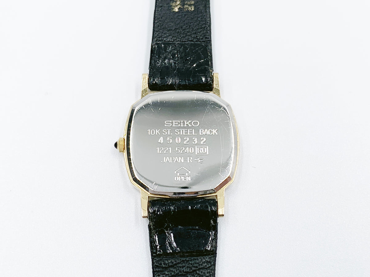 Seiko Exceline 1221-5240 Quartz, ladies — champagne dial