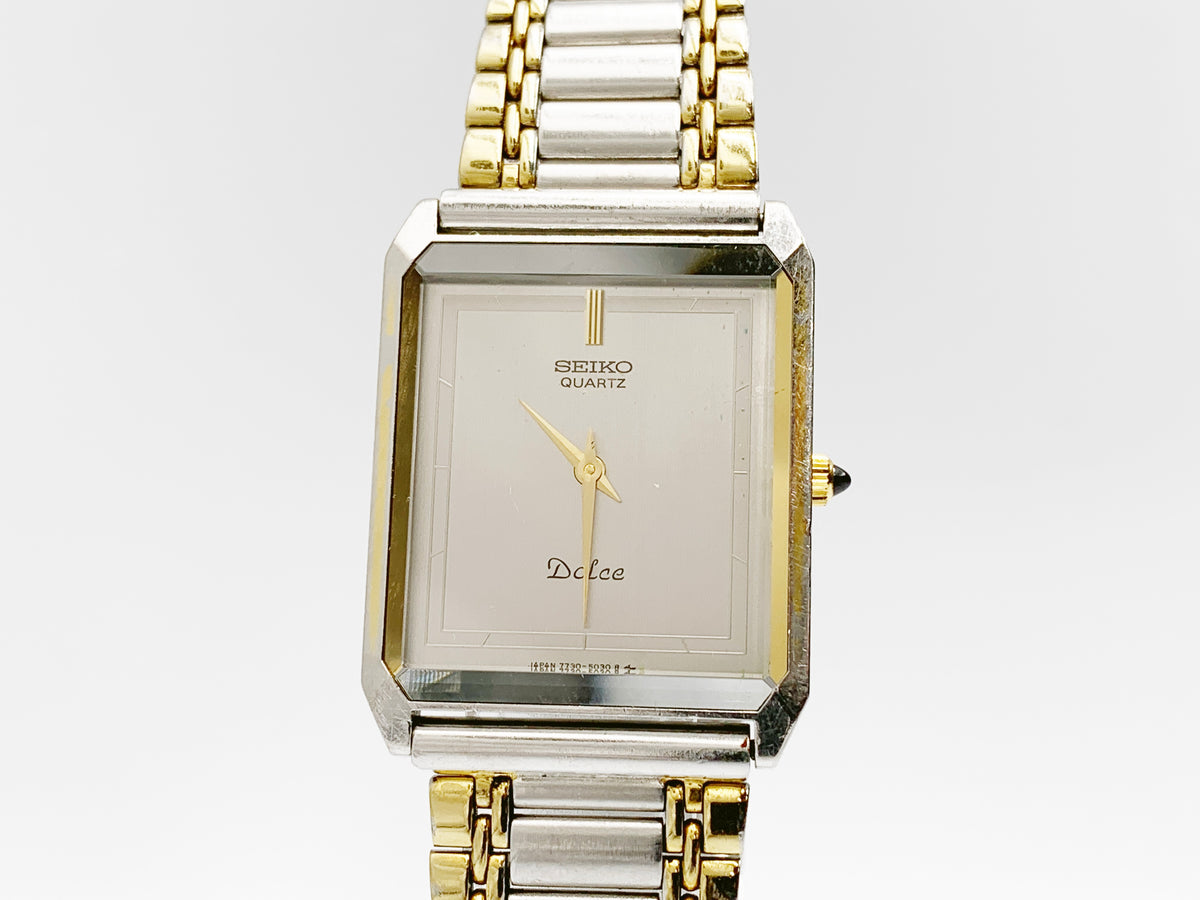 Seiko Dolce 7730-5030 Quartz — champagne dial