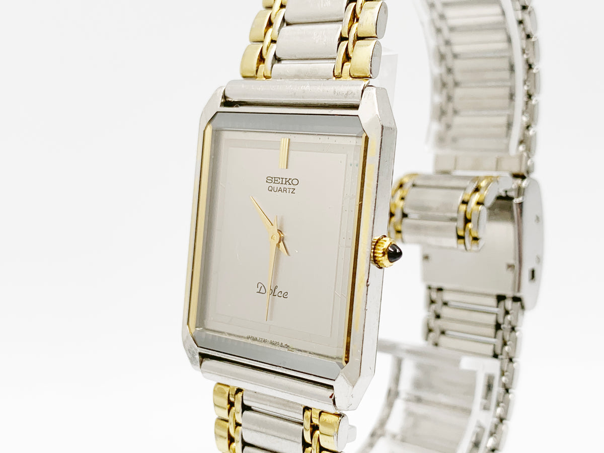 Seiko Dolce 7730-5030 Quartz — champagne dial
