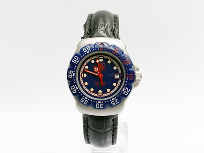 TAG Heuer Professional WA1410 Quartz, ladies — blue dial