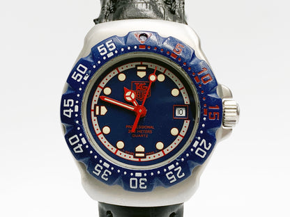 TAG Heuer Professional WA1410 Quartz, ladies — blue dial