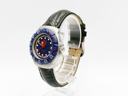 TAG Heuer Professional WA1410 Quartz, ladies — blue dial