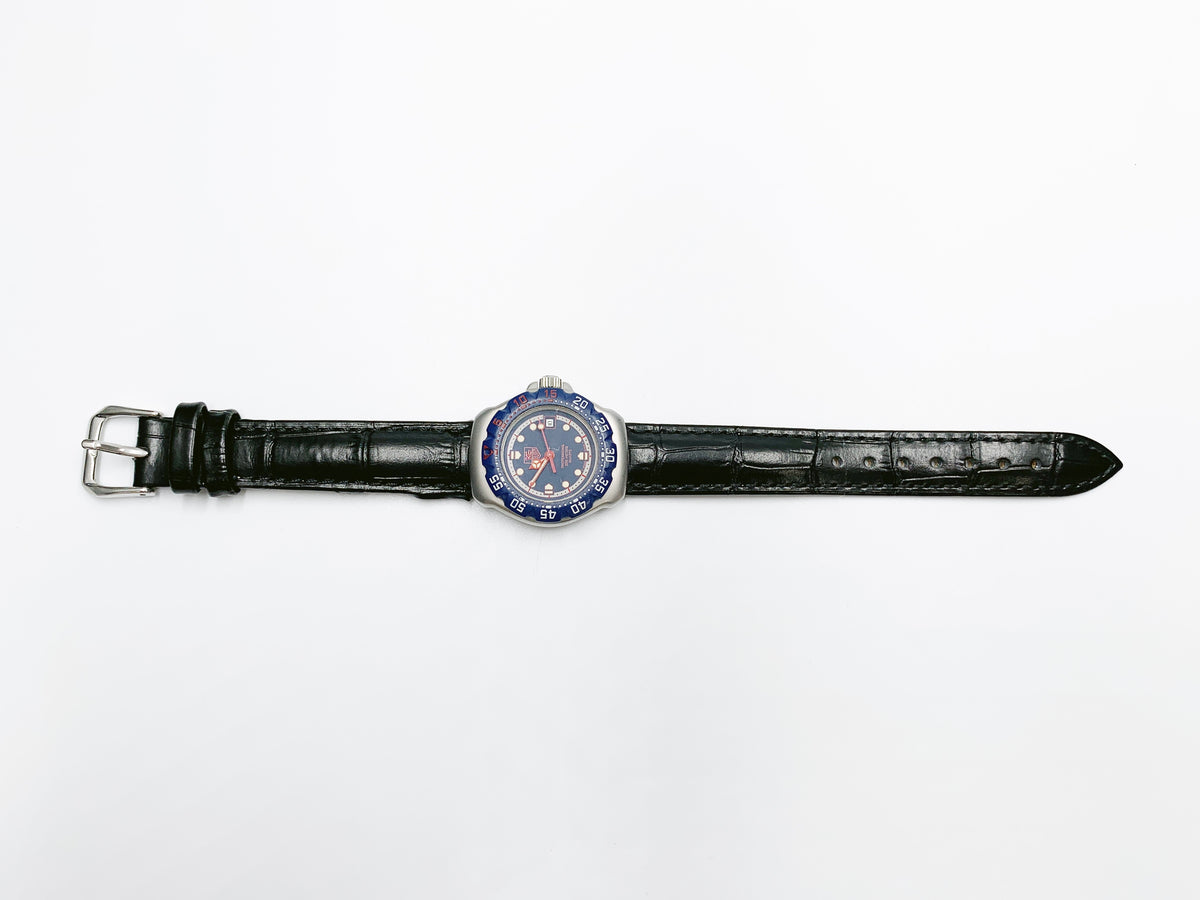 TAG Heuer Professional WA1410 Quartz, ladies — blue dial