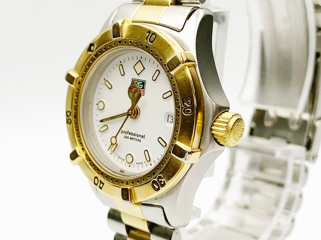 TAG Heuer 2000 Professional WE1422-R Quartz, ladies — white dial