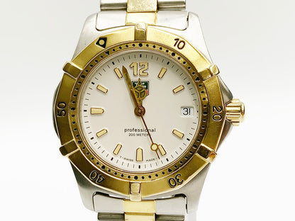TAG Heuer 2000 Professional WK1220 Quartz — white dial