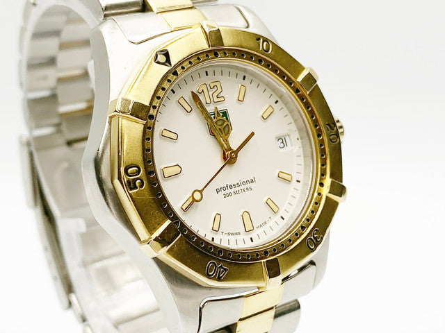 TAG Heuer 2000 Professional WK1220 Quartz — white dial