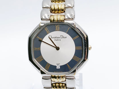 Christian Dior Octagon 45.204 Quartz — black dial