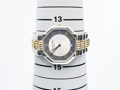 Christian Dior Octagon 45.204 Quartz — black dial