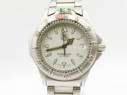 TAG Heuer Professional WF1210-k0 Quartz — white dial