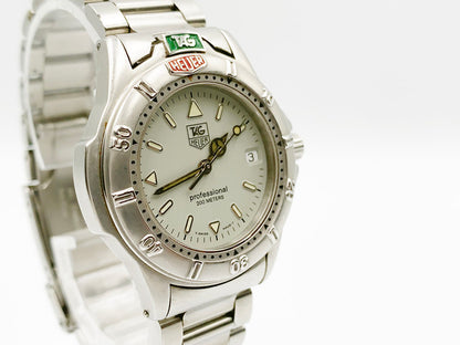 TAG Heuer Professional WF1210-k0 Quartz — white dial