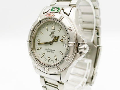 TAG Heuer Professional WF1210-k0 Quartz — white dial