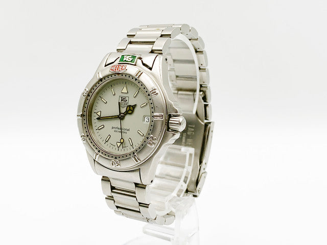 TAG Heuer Professional WF1210-k0 Quartz — white dial