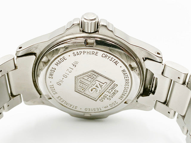 TAG Heuer Professional WF1210-k0 Quartz — white dial