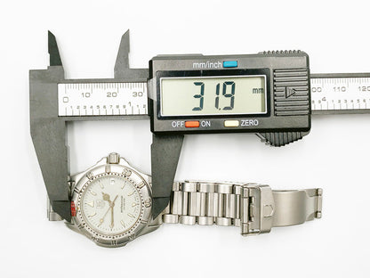 TAG Heuer Professional WF1210-k0 Quartz — white dial