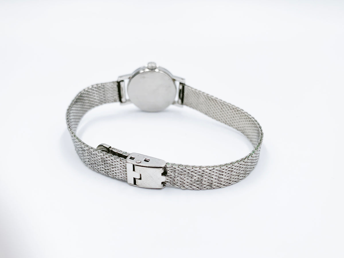 Omega Geneve hand-wound, ladies — silver dial