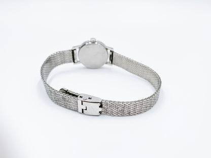 Omega Geneve hand-wound, ladies — silver dial