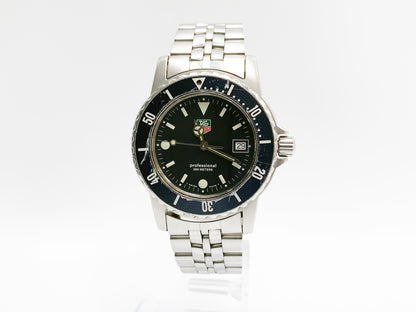 TAG Heuer Professional WD1210-00 Quartz — black dial