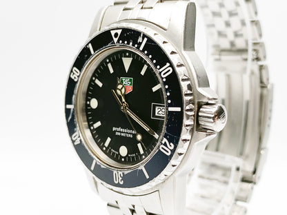 TAG Heuer Professional WD1210-00 Quartz — black dial