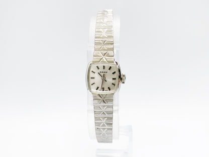 Rado hand-wound, ladies — silver dial