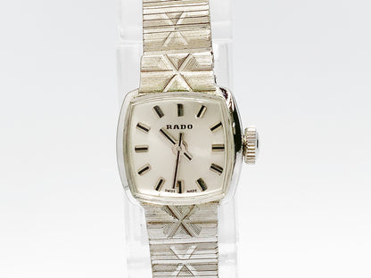 Rado hand-wound, ladies — silver dial