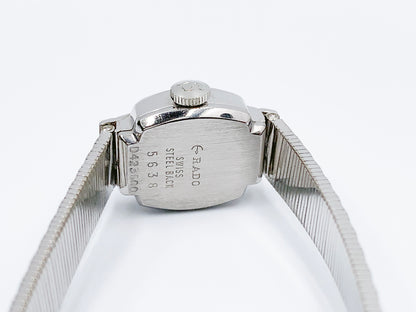 Rado hand-wound, ladies — silver dial